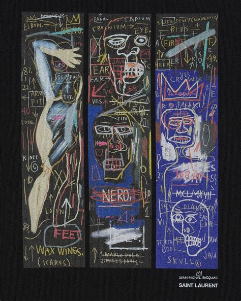 ysl jean michel basquiat